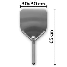 PELLE MODÈLE VÉSUVE 30X30 CM ALUMINIUM